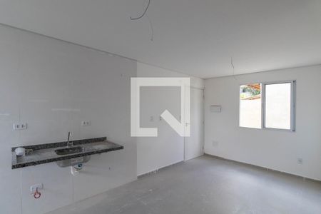 Sala e Cozinha de apartamento à venda com 2 quartos, 41m² em Cidade Patriarca, São Paulo