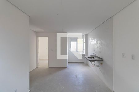 Sala e Cozinha de apartamento à venda com 2 quartos, 41m² em Cidade Patriarca, São Paulo