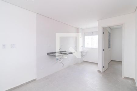 Sala/Cozinha de apartamento à venda com 2 quartos, 33m² em Cidade Patriarca, São Paulo