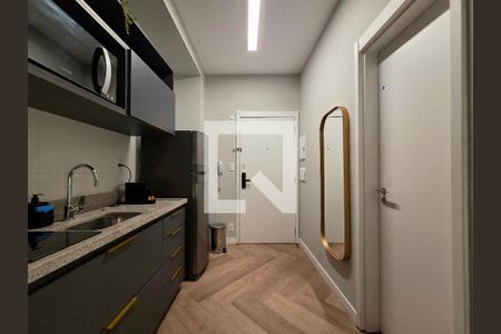 Studio de kitnet/studio para alugar com 1 quarto, 28m² em Indianópolis, São Paulo