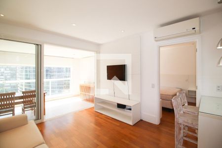 Sala de apartamento para alugar com 1 quarto, 62m² em Itaim Bibi, São Paulo