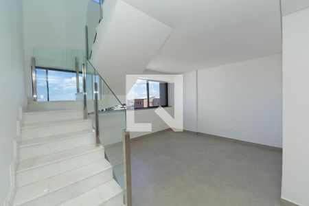 SALA de apartamento à venda com 3 quartos, 168m² em Santo Agostinho, Belo Horizonte