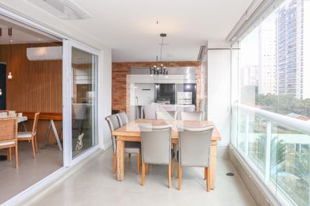 Varanda Gourmet de apartamento para alugar com 4 quartos, 185m² em Vila Romana, São Paulo