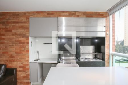 Varanda Gourmet de apartamento para alugar com 4 quartos, 185m² em Vila Romana, São Paulo