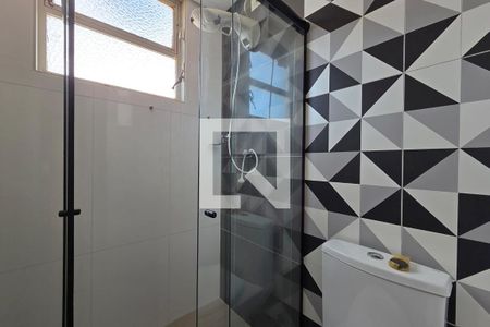 Banheiro da Suíte 1 de apartamento à venda com 2 quartos, 120m² em São Jorge, Belo Horizonte