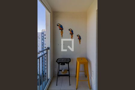 Varanda e Área de Serviço de apartamento para alugar com 2 quartos, 37m² em Vila Cruzeiro, São Paulo