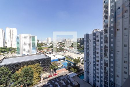 Varanda e Área de Serviço Vista de apartamento para alugar com 2 quartos, 37m² em Vila Cruzeiro, São Paulo