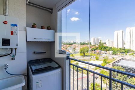 Varanda e Área de Serviço de apartamento para alugar com 2 quartos, 37m² em Vila Cruzeiro, São Paulo