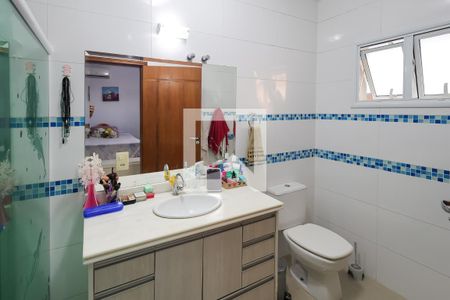 Banheiro da Suíte 1 de casa de condomínio para alugar com 3 quartos, 1000m² em Terras de Itaici, Indaiatuba