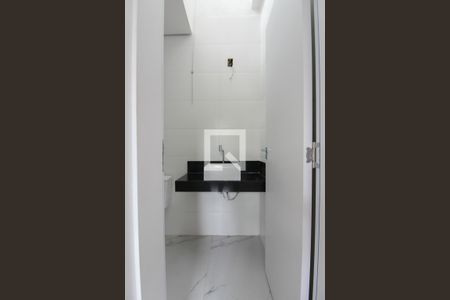 Banheiro da Suíte de casa à venda com 3 quartos, 120m² em Itapoã, Belo Horizonte