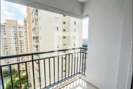 Varanda da Sala de apartamento para alugar com 2 quartos, 65m² em Campestre, Santo André