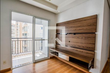 Sala de apartamento para alugar com 2 quartos, 65m² em Campestre, Santo André