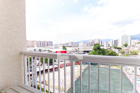 Varanda da Sala de apartamento à venda com 2 quartos, 57m² em Cachambi, Rio de Janeiro