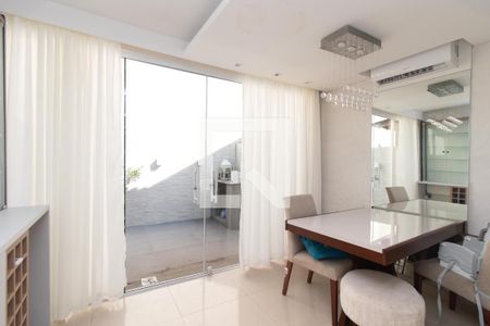 Sala de Jantar de casa de condomínio à venda com 3 quartos, 102m² em Aberta dos Morros, Porto Alegre