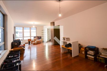 Sala de Estar de apartamento à venda com 4 quartos, 260m² em Santo Antônio, Belo Horizonte