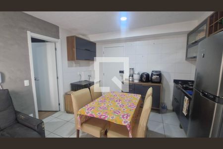 Sala/Cozinha de apartamento à venda com 1 quarto, 37m² em Socorro, São Paulo