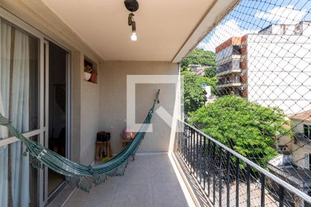 Varanda da Sala de apartamento à venda com 2 quartos, 85m² em Grajaú, Rio de Janeiro