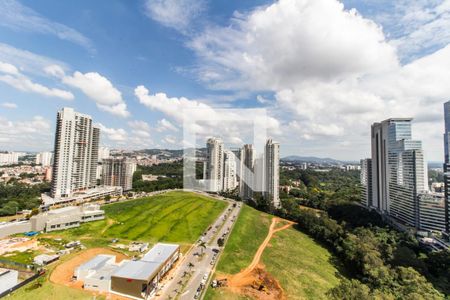 Vista da Varanda de apartamento à venda com 2 quartos, 112m² em Alphaville Empresarial, Barueri
