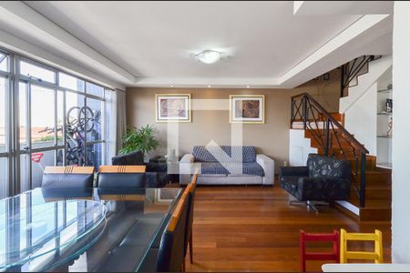 Sala Ambientes de apartamento à venda com 5 quartos, 280m² em Palmares, Belo Horizonte