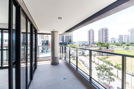 Varanda gourmet de apartamento à venda com 1 quarto, 112m² em Alphaville Empresarial, Barueri