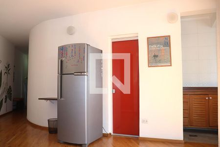 Sala - Dormitório de kitnet/studio à venda com 1 quarto, 43m² em República, São Paulo