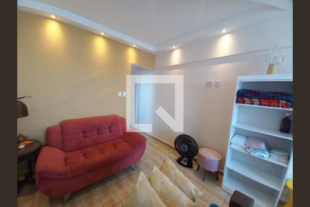Sala e Quarto de apartamento para alugar com 1 quarto, 48m² em Morro dos Barbosas, São Vicente
