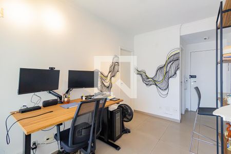 Sala/Cozinha de apartamento à venda com 1 quarto, 48m² em Itaim Bibi, São Paulo