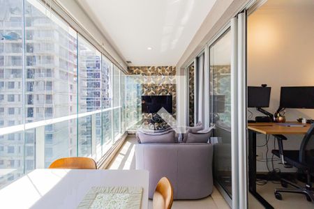 Varanda de apartamento à venda com 1 quarto, 48m² em Itaim Bibi, São Paulo