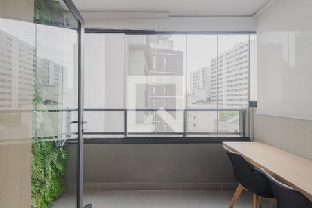 Varanda de apartamento para alugar com 1 quarto, 28m² em Perdizes, São Paulo