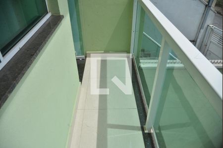 Varanda da Sala de casa para alugar com 3 quartos, 130m² em Vila Eldizia, Santo André