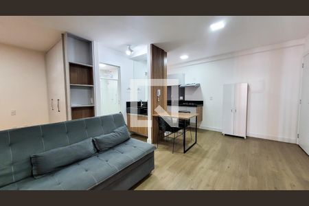 Sala de apartamento para alugar com 1 quarto, 42m² em Vila Itapura, Campinas