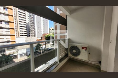 Varanda Sala de apartamento para alugar com 1 quarto, 42m² em Vila Itapura, Campinas