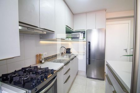 Cozinha de apartamento à venda com 2 quartos, 44m² em Santo Amaro, São Paulo