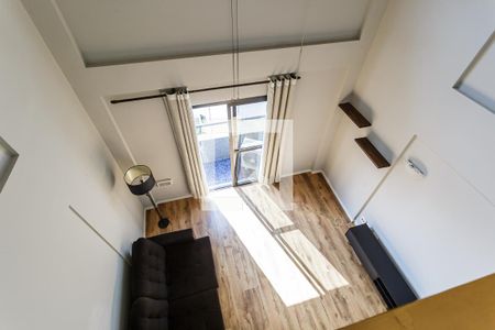 Sala/Cozinha de apartamento para alugar com 1 quarto, 58m² em Indianópolis, São Paulo