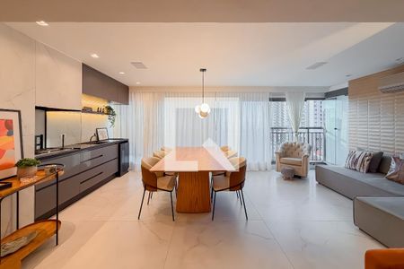 Varanda Gourmet de apartamento à venda com 3 quartos, 130m² em Ipiranga, São Paulo