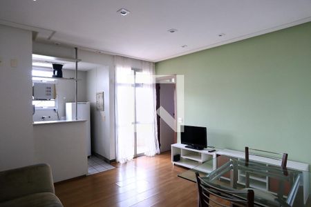 Sala de apartamento para alugar com 1 quarto, 38m² em São Pedro, Belo Horizonte