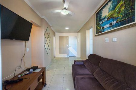 Sala de apartamento para alugar com 2 quartos, 70m² em Aviação, Praia Grande