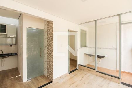 Sala de kitnet/studio para alugar com 1 quarto, 50m² em São Salvador, Belo Horizonte