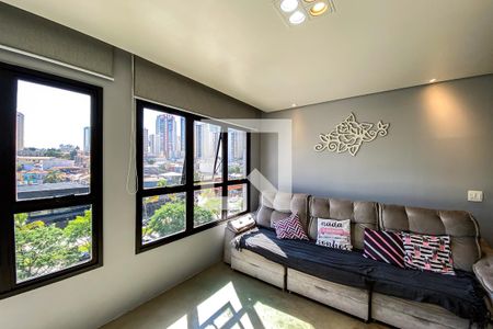 Sala de apartamento à venda com 2 quartos, 70m² em Vila Regente Feijó, São Paulo