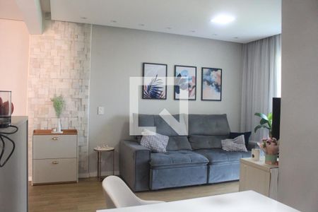 Sala de apartamento para alugar com 2 quartos, 65m² em Santa Maria, São Caetano do Sul