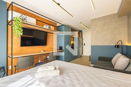 Studio de kitnet/studio para alugar com 1 quarto, 24m² em Pinheiros, São Paulo