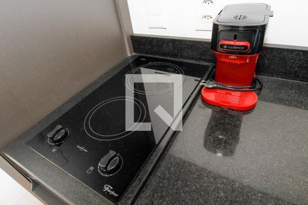 Cooktop e Cafeteira de kitnet/studio para alugar com 1 quarto, 27m² em Pinheiros, São Paulo