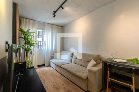 Sala de apartamento à venda com 1 quarto, 32m² em Consolação, São Paulo