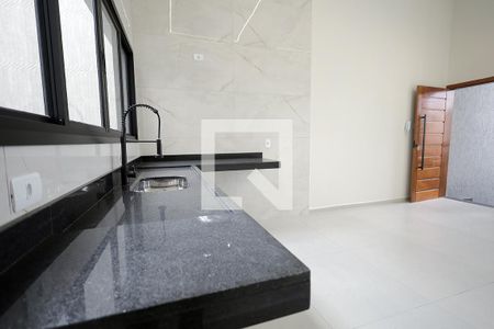 Cozinha de casa à venda com 3 quartos, 120m² em Vila Camilópolis, Santo André