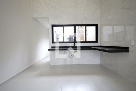 Cozinha de casa à venda com 3 quartos, 120m² em Vila Camilópolis, Santo André