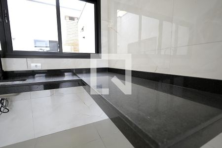 Cozinha de casa à venda com 3 quartos, 120m² em Vila Camilópolis, Santo André