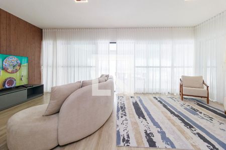 Sala de apartamento para alugar com 3 quartos, 196m² em Chácara Santo Antônio (zona Sul), São Paulo