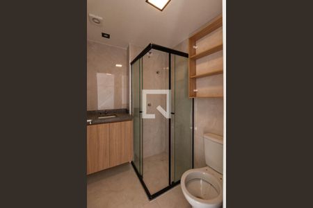 Banheiro de apartamento para alugar com 1 quarto, 24m² em Barra Funda, São Paulo