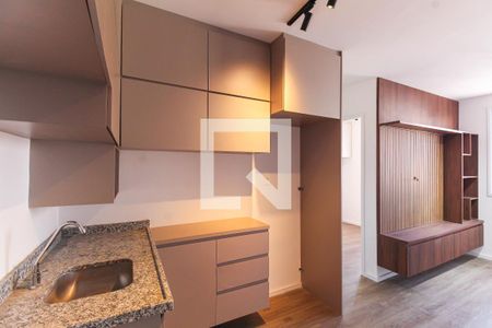 Sala/Cozinha de apartamento para alugar com 2 quartos, 52m² em Brás, São Paulo