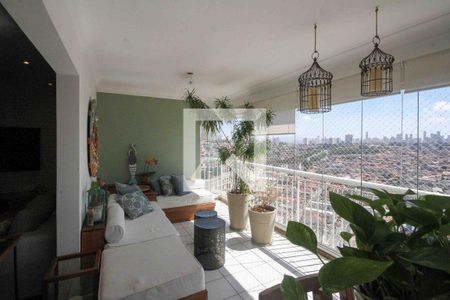 Varanda de apartamento à venda com 3 quartos, 133m² em Jardim Avelino, São Paulo